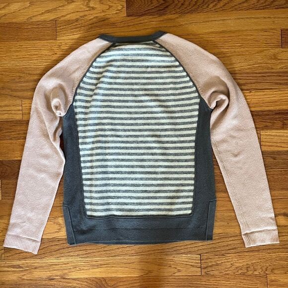 LOMA Cashmere Stripe Crewneck Sweater | Size M - Picture 6 of 10
